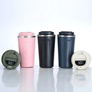 Wholesale Double Wall Stainless Steel Vacuum Flask Hot Drinks <b>Tea</b> <b>Mug</b> Coffee with LED Temperature Display - Product Image 5