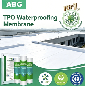 Membrane de toiture TPO autocollante à peler et coller, sans soudure à chaud, facile à poser pour la rénovation de toitures anciennes - Product Image 3