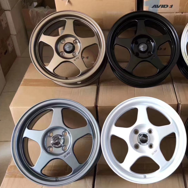 4x100 wheels rally style