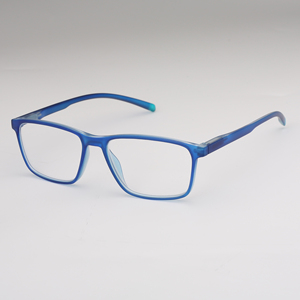 Gafas de lectura rectangulares cómodas de plástico para mujer, personalizadas en varios colores, al por mayor OEM, modelo RP3905 - Product Image 1
