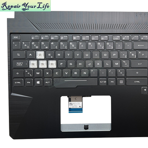 BE <span class=keywords><strong>clavier</strong></span> d'ordinateur portable rétro-éclairé RGB belge pour <span class=keywords><strong>ASUS</strong></span> <span class=keywords><strong>TUF</strong></span> <span class=keywords><strong>GAMING</strong></span> FX505 Fx505gd Fx505ge Fx505gm FX505DV FX505DU <span class=keywords><strong>clavier</strong></span> repose-poignets - Product Image 2