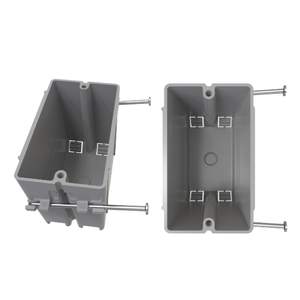 Mỹ 22 cu. in. Một băng đảng mới làm việc chuyển đổi/ổ cắm hộp với Captive móng tay 3-<span class=keywords><strong>1</strong></span>/<span class=keywords><strong>2</strong></span> "D x <span class=keywords><strong>2</strong></span>-<span class=keywords><strong>1</strong></span>/4" W x 3-3/4 "L - Product Image 1