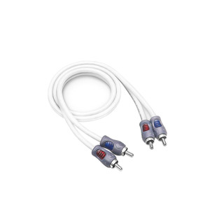 Edge RMI23 <span class=keywords><strong>Echo</strong></span> Plus Series Câble d'interconnexion audio RCA en cuivre étamé sans oxygène à 2 canaux et 3 pieds pour audio de voiture haut de gamme - Product Image 6
