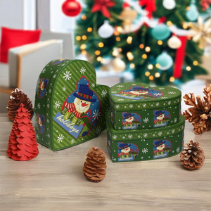 Boîte cadeau d'arbre <span class=keywords><strong>de</strong></span> Noël en carton personnalisable pour l'emballage <span class=keywords><strong>de</strong></span> chocolat et <span class=keywords><strong>de</strong></span> bonbons en carton <span class=keywords><strong>de</strong></span> qualité alimentaire avec impression d'estampage - Product Image 3