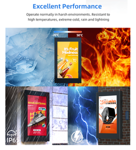 בהירות גבוהה תחנת אוטובוס קיר תחנת קיר מסך מסך שילוט דיגיטלי עמיד למים עבור מעלית - Product Image 6