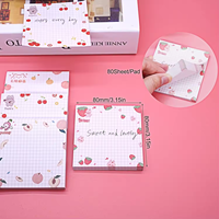 Papelería, útiles escolares, bloc de notas adhesivas, bloc de notas adhesivas al por mayor, blocs de notas bonitos personalizados, notas adhesivas kawaii