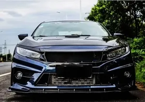 For 10th FK7 FK8 2016 To 2018 Front Bumper Decoration Facelift Grille Modification Refit Grid N1 Style - Product Image 3