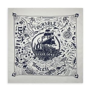 Fazzoletto Quadrato in <span class=keywords><strong>Cotone</strong></span> Blu Navy 22 * 22 Pollici, Bandana Personalizzabile con il Tuo Motivo - Product Image 6