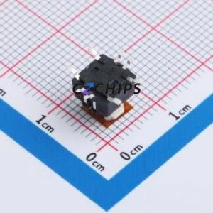 K6-6151S-23 Push Button Switch SMD-8P,6.4x7.2mm Switch ( With Indicator Light: Red/ Blue ) - Product Image 2