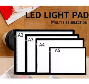 带电池绘图表的热发光二极管照明板专业超薄发光二极管灯垫跟踪板 - Product Image 6