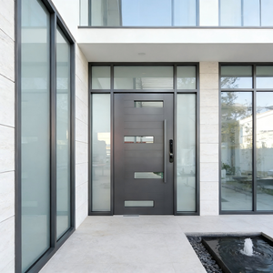 Portes d'entrée personnalisables en aluminium blindées <span class=keywords><strong>avec</strong></span> portes principales antivol - Product Image 6