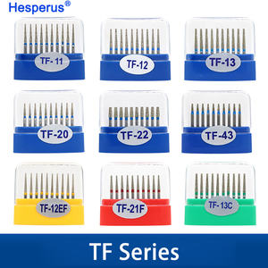 <span class=keywords><strong>TF</strong></span> serie 10 pz/scatola dentaria frese diamantate dentistiche ad alta velocità trapani Super grossolani diamantati strumenti di lucidatura da laboratorio dentale Dia.1.6mm - Product Image 4