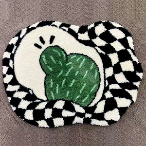 Touffetage personnalisé découpé en forme <span class=keywords><strong>de</strong></span> feuille <span class=keywords><strong>tapis</strong></span> <span class=keywords><strong>de</strong></span> <span class=keywords><strong>bain</strong></span> ensemble <span class=keywords><strong>de</strong></span> salle <span class=keywords><strong>de</strong></span> <span class=keywords><strong>bain</strong></span> avec douche <span class=keywords><strong>tapis</strong></span> <span class=keywords><strong>de</strong></span> <span class=keywords><strong>bain</strong></span> et <span class=keywords><strong>tapis</strong></span> - Product Image 2