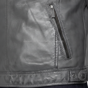 OEM-chaqueta y abrigos de piel de oveja auténtica para motocicleta, venta al por mayor, barato - Product Image 1