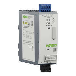 อุปกรณ์จ่ายไฟอิเล็กทรอนิกส์อินเตอร์เฟส24 VDC IP20ราง DIN-35สำหรับ wagos 2787-2144/2787-2146/2787-2147/2787-2347/2787-2348 - Product Image 2