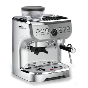 58mm <span class=keywords><strong>filtre</strong></span> 20bar Ulka pompe haricot à tasse expresso Machine à café <span class=keywords><strong>cafetière</strong></span> <span class=keywords><strong>avec</strong></span> moulin pour la maison et le bureau - Product Image 1
