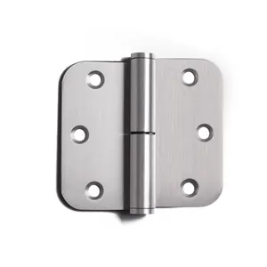 Good quality round angle stainless steel door hinge