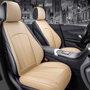Coussin de siège avant en cuir durable, texture soie glacée, universel, confortable, toutes saisons, ensemble complet de housses de siège de voiture pour <span class=keywords><strong>Abarth</strong></span> 124 - Product Image 4