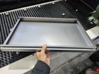 Machine de pliage de tôles pour portes et armoires en aluminium, entièrement automatique, à aspiration, 1m, avec moteur servo