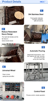 HNOC Machine automatique pour enrobage de biscuits et de chocolat en bâton de gaufrette pour beignets et chocolat Prix