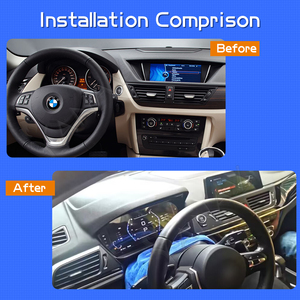 YANAV BMW X1 E84 2009-2015 Pantalla táctil capacitiva de 12,3 pulgadas Panel de instrumentos Velocímetro Instrumento de clúster digital 1 año - Product Image 6