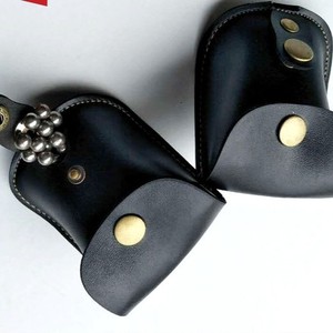 Bolsa de cuero Ztc442 para bolas de acero para tirachinas, estuche duradero para bolas de mármol con cierre a presión y asa para colgar - Product Image 4