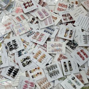 Bí Ẩn Móng Tay May Mắn Túi Phong Cách Ngẫu Nhiên Kích Cỡ Handmade Báo Chí Trên Móng Tay Mù Túi Dòng Sống Giây Bán Gian Hàng Nguồn Bán Buôn - Product Image 2