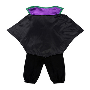 <span class=keywords><strong>Costume</strong></span> da Purim di Halloween 6M 12M 24M viola nero <span class=keywords><strong>pipistrello</strong></span> Baby vampiro <span class=keywords><strong>Costume</strong></span> con HCFB-001 a mantello - Product Image 3