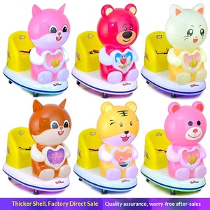 Machine à bascule électrique à monnayeur pour enfants, en plastique, avec combinaison d'animaux, modèle voiture jouet, vente directe usine, usage commercial - Product Image 2
