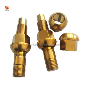 Vente en gros GR5 12X1.5x75MM Kit de conversion de <span class=keywords><strong>goujon</strong></span> de roue en titane avec écrous de roue pour <span class=keywords><strong>Audi</strong></span> BMW VW - Product Image 1