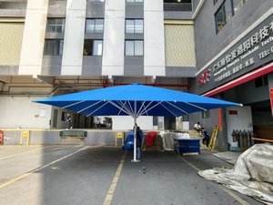 <span class=keywords><strong>Sombrilla</strong></span> Plegable LED de Lujo de 7 Metros, Impermeable, para Exteriores, Gimnasios, Hoteles, Patios Comerciales, Resorts, Bodas, Parasol - Product Image 2