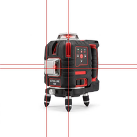 Niveau laser rouge 12 lignes 360° à auto-nivellement, niveau laser croisé Ultra-Line 400