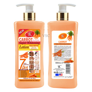 Crème VC-Gingembre la plus vendue - Lotion corporelle éclaircissante et hydratante à la carotte - Lotion à la papaye rafraîchissante et non grasse 500ml - Product Image 5