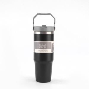 Gobelet isotherme mat Macaron en gros d'usine, tasse à café de voyage portable en acier inoxydable 304, tasse vierge pour sublimation - Product Image 4