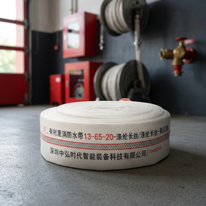 Manguera Plana de Alta Presión TIMECORE de 65 mm x 20 m con Revestimiento de PU para Bombeo Contra Incendios - Product Image 1