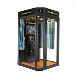 ตู้คาราโอเกะขนาดเล็กพกพา บูธ KTV แบบเคลื่อนที่ ห้องร้องเพลงพร้อมเล่นทันที บูธบันเทิงดนตรีในร่ม - Product Image 1