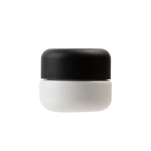 Mini CRC tập trung <span class=keywords><strong>Jar</strong></span> 5g 5ml <span class=keywords><strong>gram</strong></span> mùi bằng chứng container childproof trắng đen lọ thủy tinh - Product Image 5