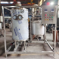 Usine de laiterie Uht ligne de production de lait acier inoxydable chauffage électrique stérilisateur Uht lait vin jus pasteurisateur