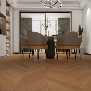 Suelo de madera de ingeniería <span class=keywords><strong>flotante</strong></span> de roble blanco americano Instalación de clic de madera maciza para Villa Interior Gimnasio <span class=keywords><strong>Parquet</strong></span> de nogal negro - Product Image 1