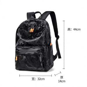 Nouveau Sac à Dos Tendance Imperméable Décontracté pour Ordinateur Portable, en Polyester, Idéal pour Étudiants et Voyages en Extérieur - Product Image 2