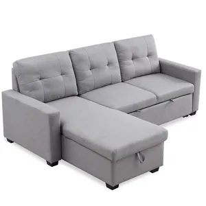 Funda de sofá en forma de u, cubierta de sofá Seccional de estilo único, conjunto de esquina, cama clack de clic