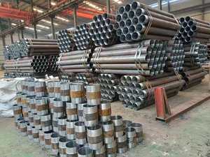 Tubo de lechada de soporte de tubería de acero de calidad superior con extremo roscado para piezas de máquina minera de conducción de túneles - Product Image 6