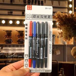 Bolígrafo de Presión K352, 0.5 mm, para Oficina y Escuela, Paquete de 4, Hecho en China - Product Image 3