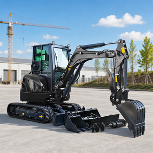 Livraison Gratuite - Mini-Excavatrice sur Chenilles 3,5 Tonnes avec Moteur Kubota EPA - Petite Excavatrice Agricole 1 et 2 Tonnes - Prix Compétitifs - Product Image 1