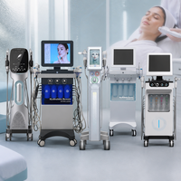 Appareil de microdermabrasion à bulles d'eau et jet d'oxygène pour nettoyage en profondeur, machine de peeling aqua oxygène, appareil facial à jet d'oxygène