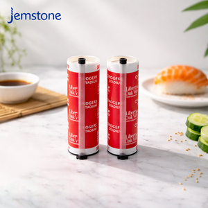 High Quality Sushi <b>Push</b> <b>Pop</b> Food-grade Kraft Cardboard Tube Box with Plastic Lids Sushi Rolls Food Cylinder Paper Tube Packaging - Product Image 6