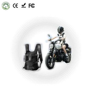 Tas ransel anjing peliharaan sertifikat CE pembawa bersepeda luar ruangan hewan peliharaan kecil sedang biru kuning hitam - Product Image 1