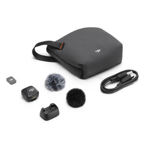 Mini-émetteur DJI Mic (Noir Infini, Blanc) double canal pour récepteur Osmo Action 5 <span class=keywords><strong>Pro</strong></span>, Osmo Action 4, Osmo Pocket 3 - Product Image 2