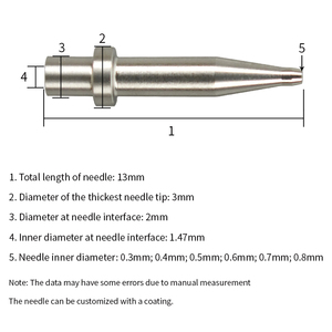 नया विष 0.6 श्रृंखला (0.6 मिमी) उच्च परिशुद्धता स्प्लिट सुई मशीन उपकरण उपकरण उपकरण उपकरण - Product Image 3