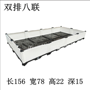 New Arrivals <b>Plastic</b> Raised Garden Bed White Rattan Style Grow <b>Planter</b> Care Box for Self-Watering Elevated Herb - Product Image 6